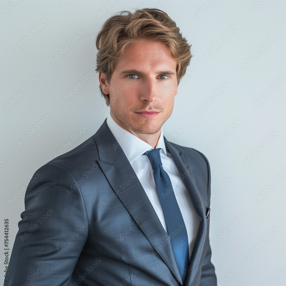 portrait of a young businessman