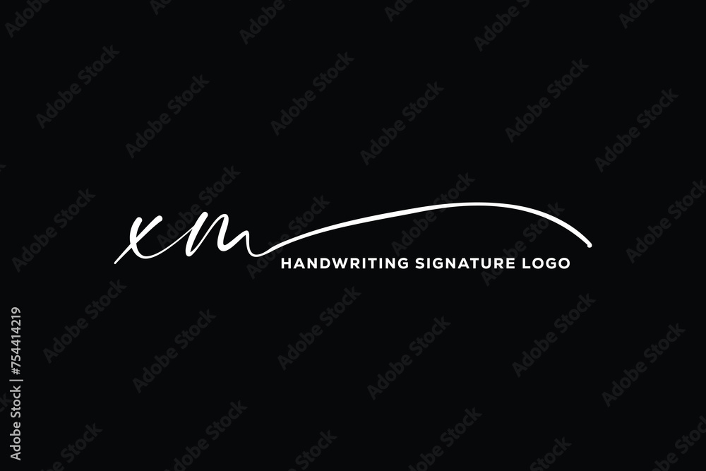 XM initials Handwriting signature logo. X M Hand drawn Calligraphy lettering Vector. XM letter real estate, beauty, photography letter logo design. XM initials Handwriting signature logo. X M Hand drawn Calligraphy lettering Vector. XM letter real estate, beauty, photography letter logo design.