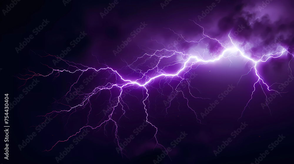 capturing purple lightning against a black background. lightning technology capturing purple lightning against a black background. lightning technology