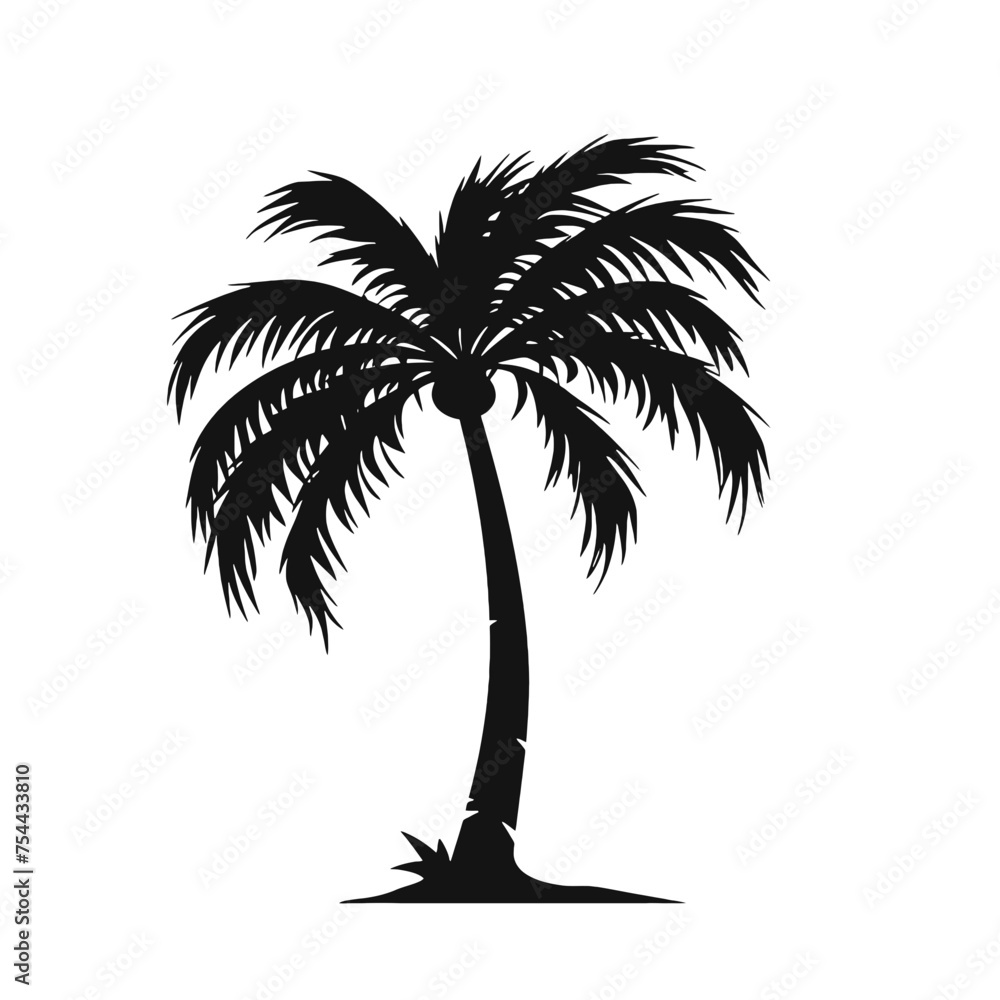palm trees silhouettes palm trees silhouettes