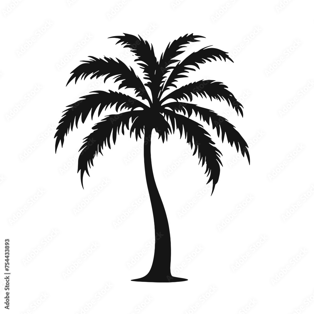 palm trees silhouettes palm trees silhouettes
