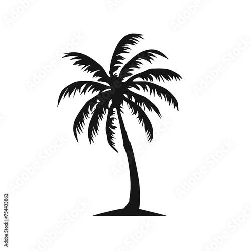 palm trees silhouettes