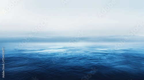 A gradient material background from light blue to dark blue.