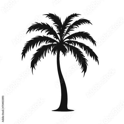 palm trees silhouettes