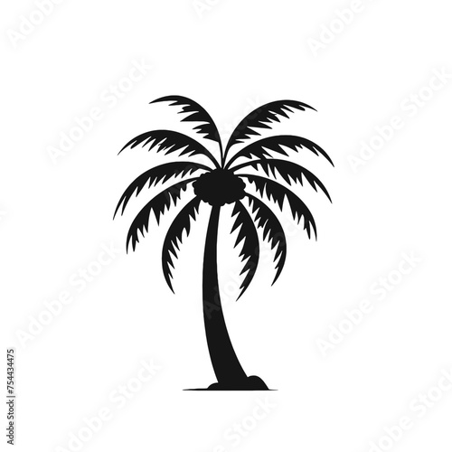 palm trees silhouettes