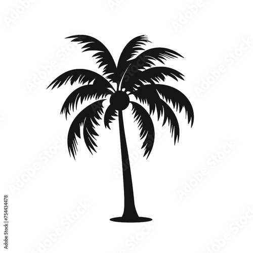 palm trees silhouettes