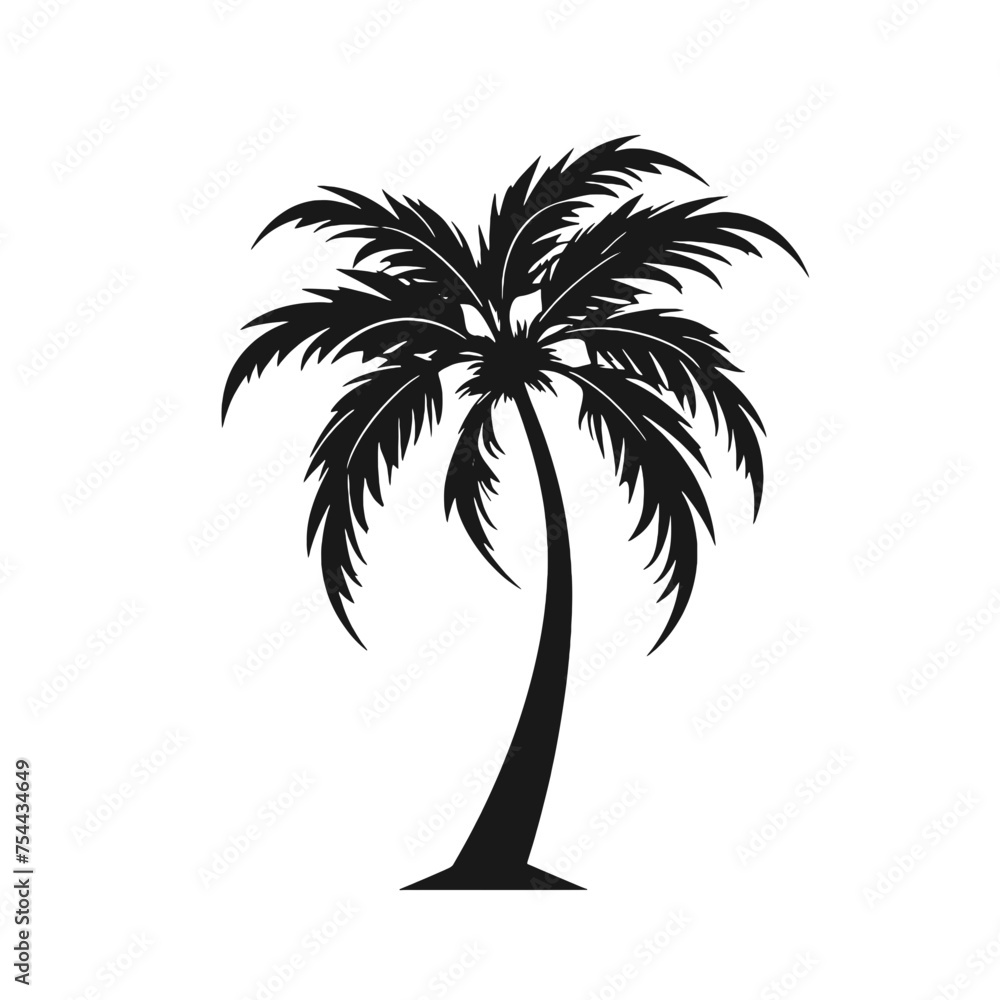palm trees silhouettes palm trees silhouettes