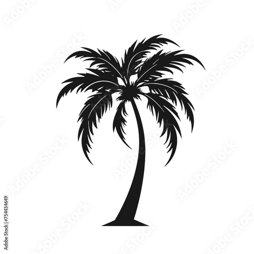 palm trees silhouettes