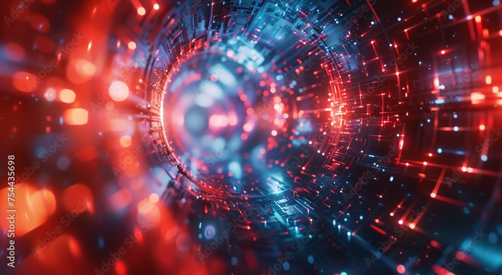 futuristic gizmo technology background in the style futuristic gizmo technology background in the style