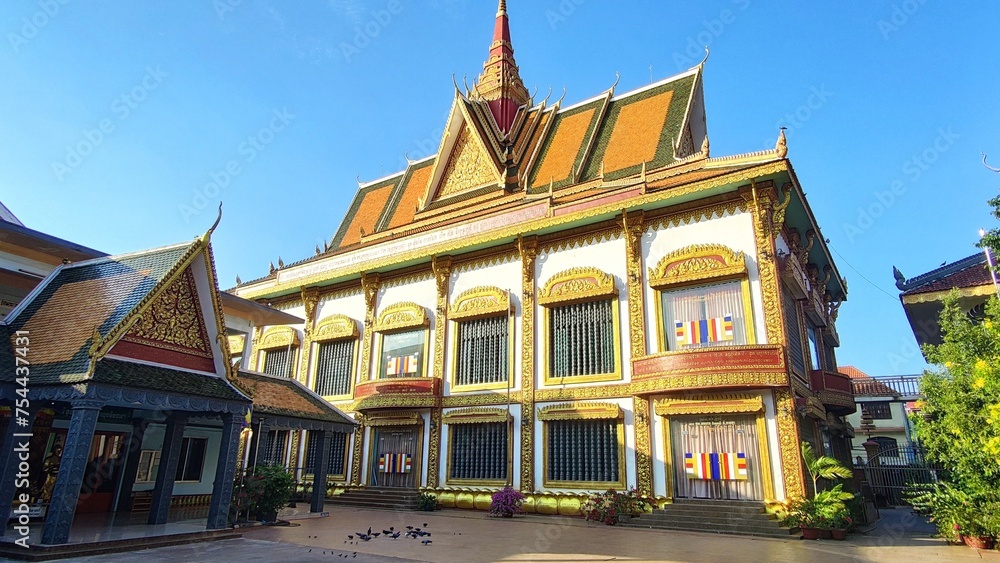 Wat Preah Prom Rath, Siem Reap, Cambodge