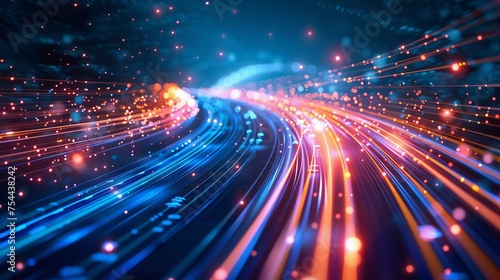 Online course exploring the fundamentals of high-speed data transmission and its significance in global connectivity. © Julia