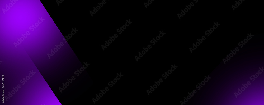 black background with purple color corners for background design