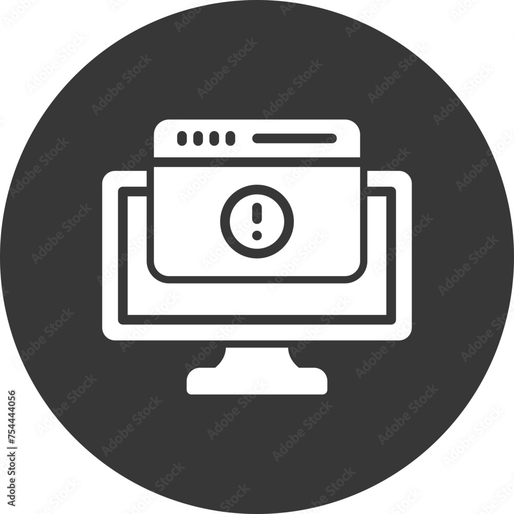 Error Glyph Inverted Error Glyph Inverted