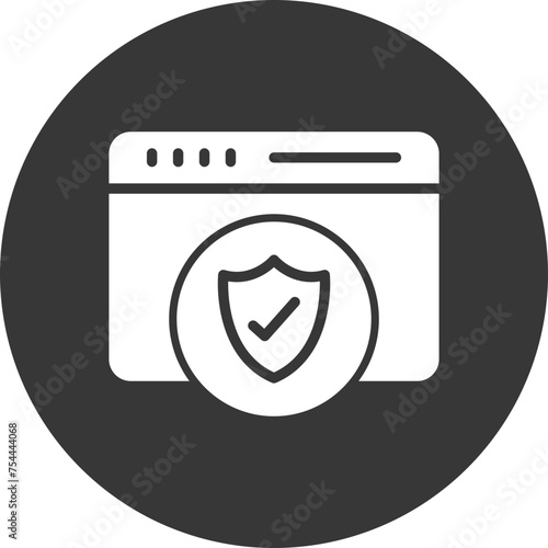 Security Glyph Inverted