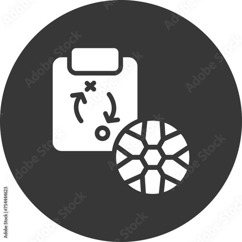 Strategy Glyph Inverted