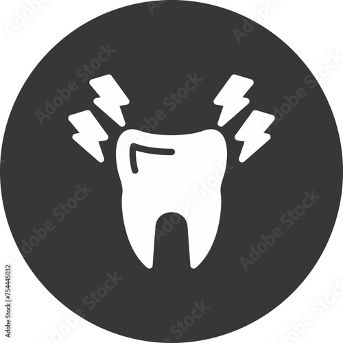 Toothache Glyph Inverted