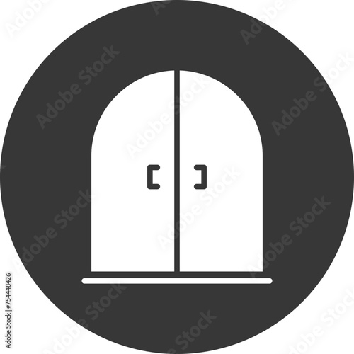 Doors Glyph Inverted