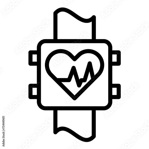 Vector Design Health App Icon Style