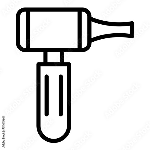 Vector Design Otoscope Icon Style