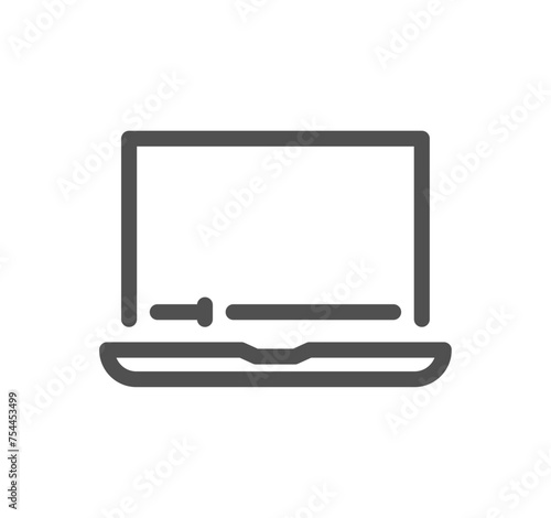 Business people meeting related icon outline and linear vector.
