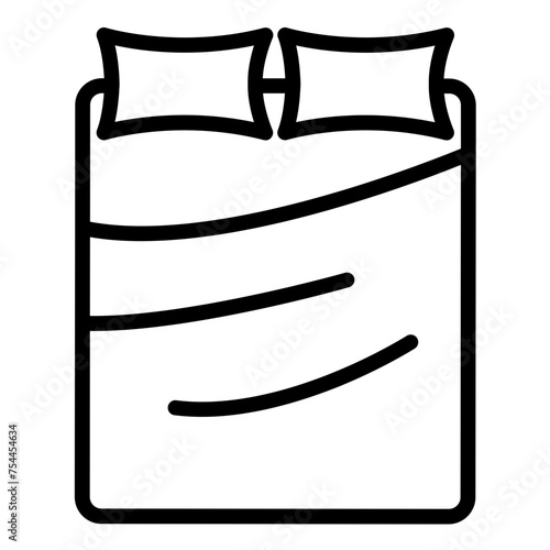 Vector Design Sateen Duvet Icon Style