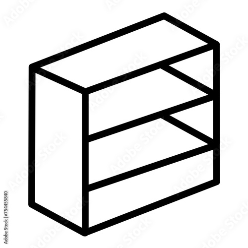 Vector Design Corner Shelf Icon Style