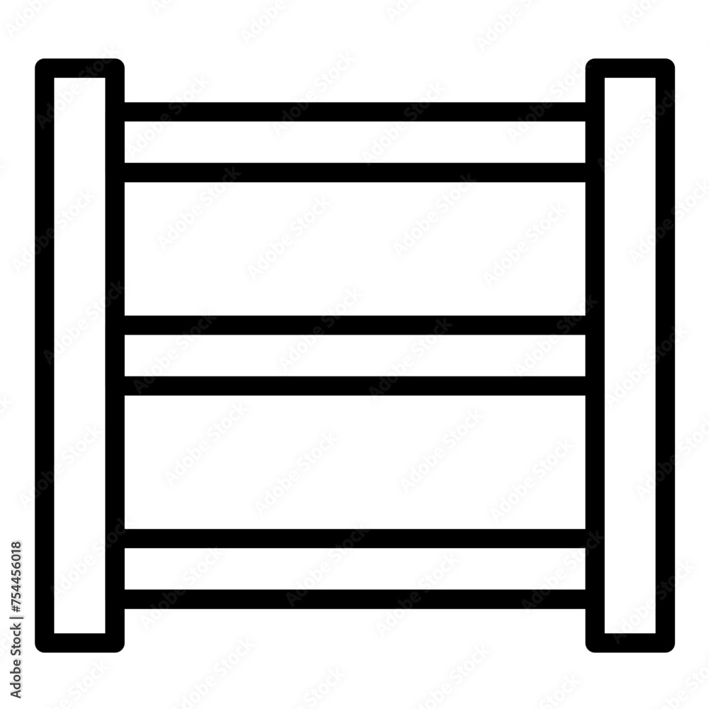 Vector Design Library Shelf Icon Style Vector Design Library Shelf Icon Style