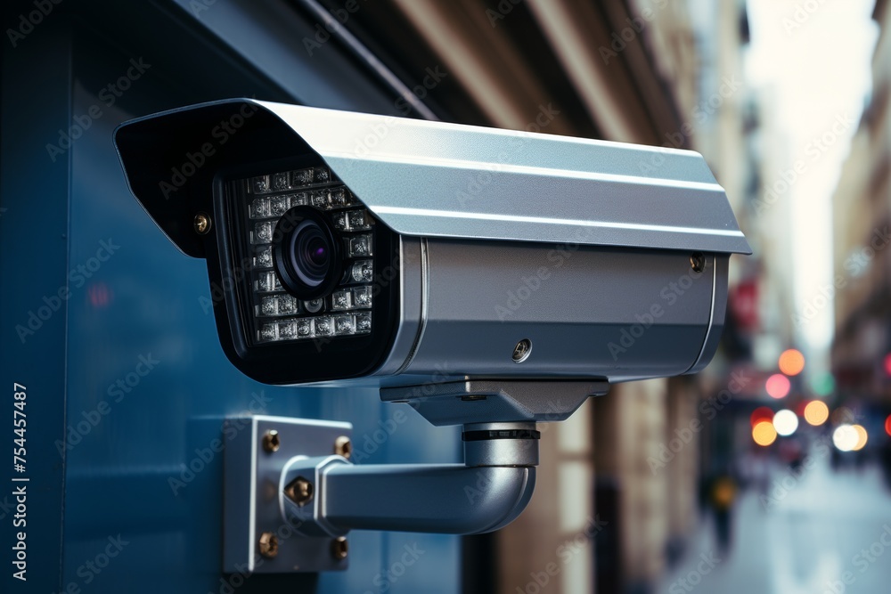 High quality house security camera with clear street view emphasizing functionality and reliability High quality house security camera with clear street view emphasizing functionality and reliability