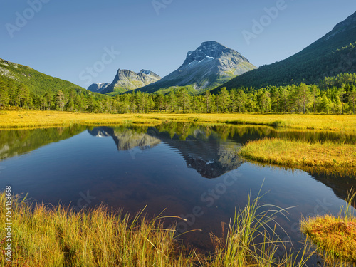 Innerdalstarnet, Skarfjellet, Innerdalen, More og Romsdal, Norwegen photo