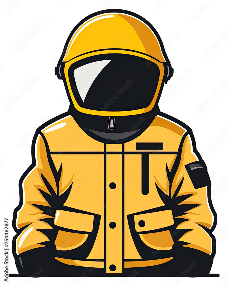 Durable Welding Jacket for Sparks and Heat. Isolated on a Transparent Background. Cutout PNG. Durable Welding Jacket for Sparks and Heat. Isolated on a Transparent Background. Cutout PNG.