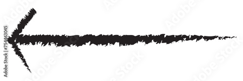 grunge arrow vector. grunge arrow brush. grunge arrow paint. Arrow silhouette vector.