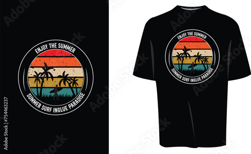 Enjoy ta summer t shirt design