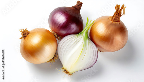 Wallpaper Mural Fresh organic onions, a culinary delight for flavorful cooking Torontodigital.ca