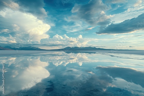 Aerial of the Salar de Uyuni Bolivia