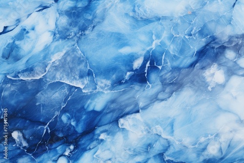 Wallpaper Mural Blue marble background natural marble texture. Glossy granite slab sky sea color Torontodigital.ca