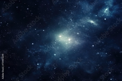 A stunning view of a galaxy with stars. Perfect for space enthusiasts