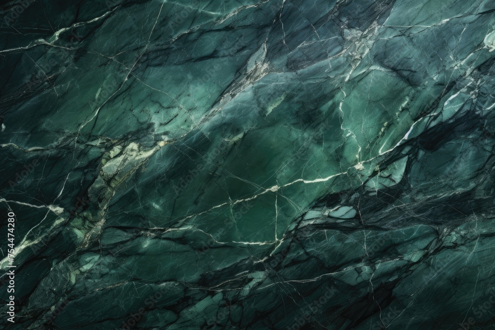Naklejka premium Green marble background natural marble texture. Glossy granite slab gold inserts