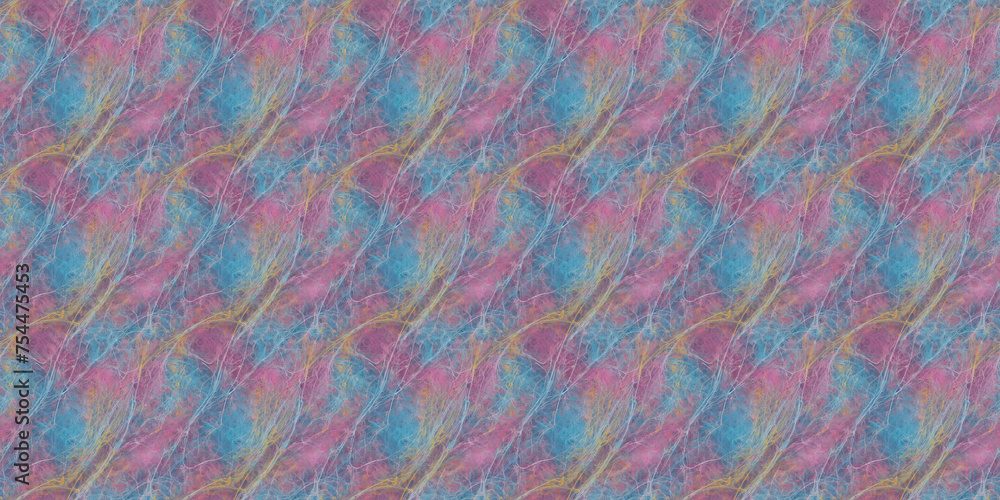 Multicolored Background With Wavy Pattern