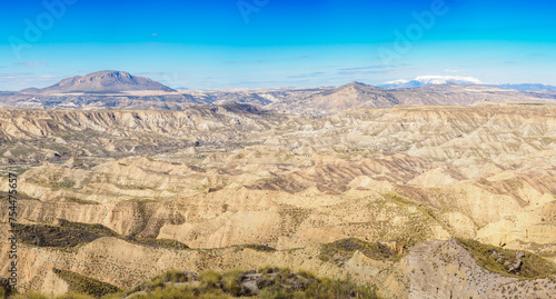 "Coloraos" of Gorafe badlands desert in Andalusia, Spain