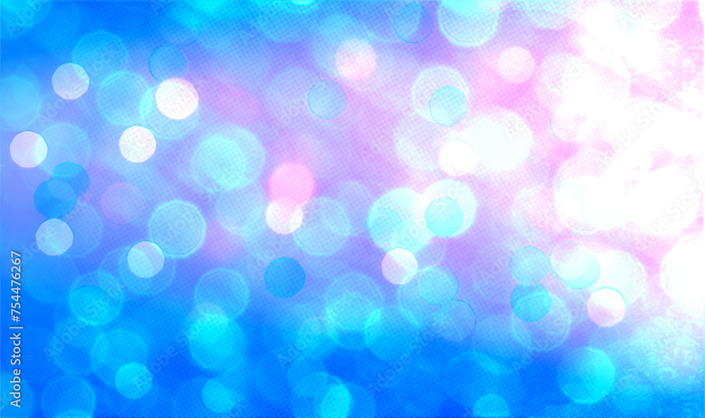 Blue bokeh background for banner, poster, ad, celebrations, and various design works Blue bokeh background for banner, poster, ad, celebrations, and various design works