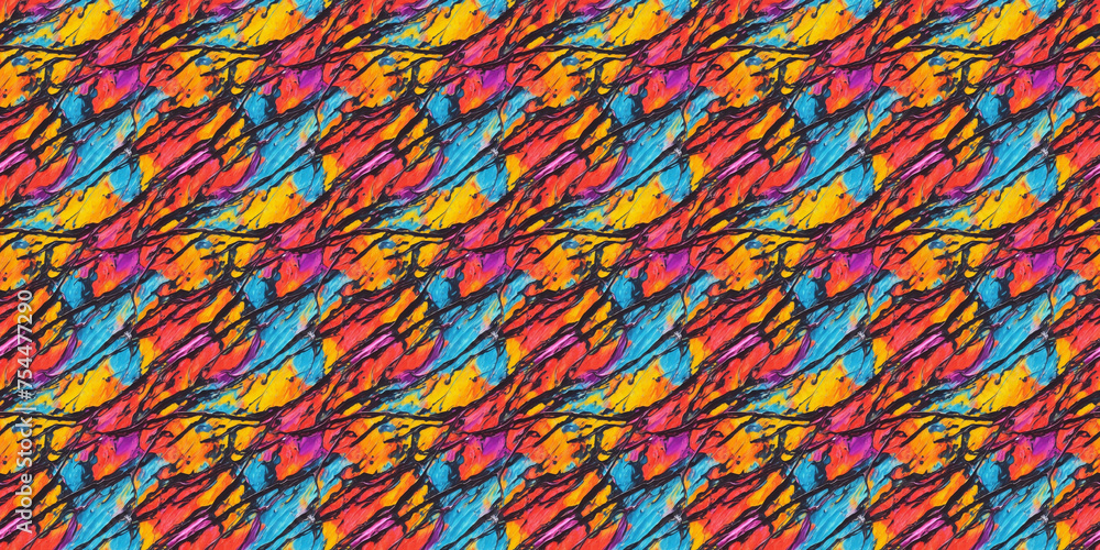 Colorful Diagonal Pattern Background