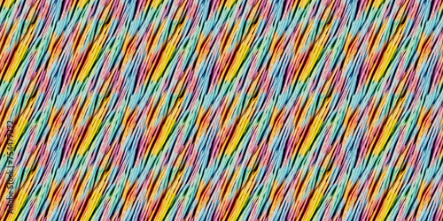 Colorful Multicolored Background With Numerous Lines
