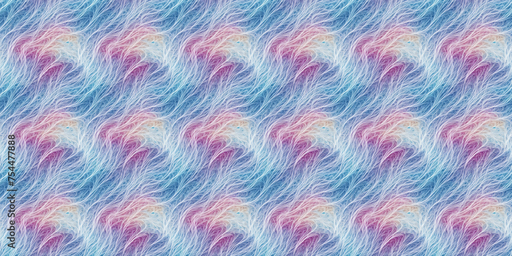 Blue, Pink, and White Abstract Background