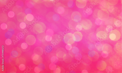 Pink bokeh background for banner, poster, ad, celebrations, and various design works