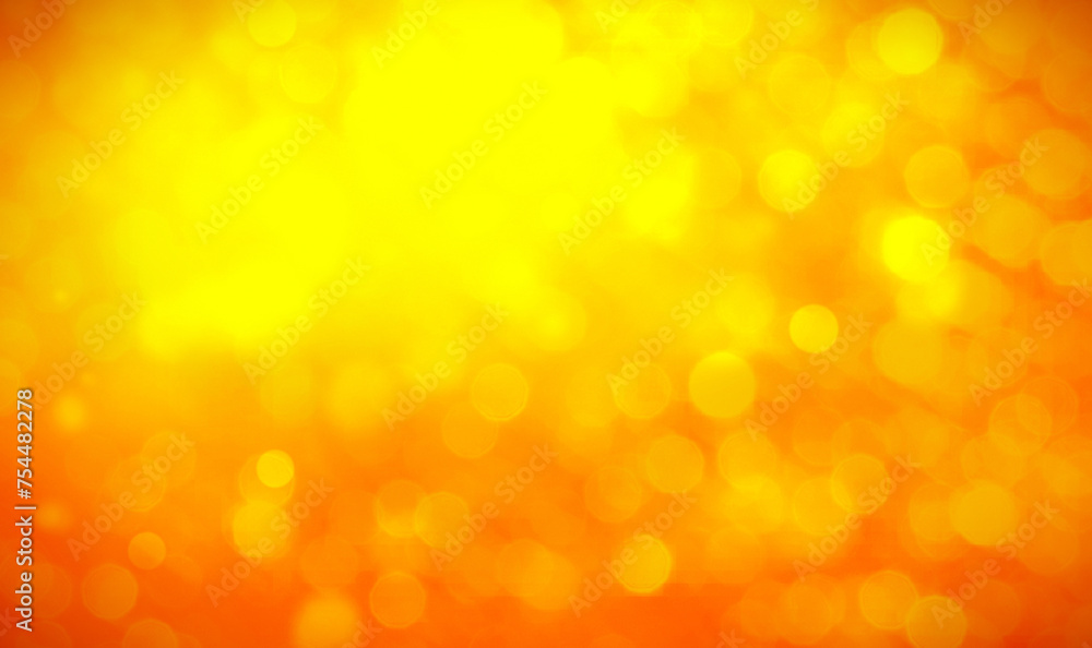 Yellow bokeh background for banner, poster, ad, celebrations, and various design works Yellow bokeh background for banner, poster, ad, celebrations, and various design works