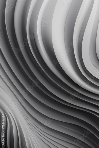 Wallpaper Mural A black and white photo of a curved surface, suitable for abstract backgrounds Torontodigital.ca
