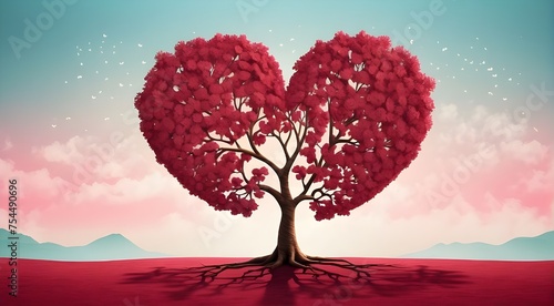tree with hearts © Ashan
