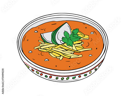 tomato soup with basil
