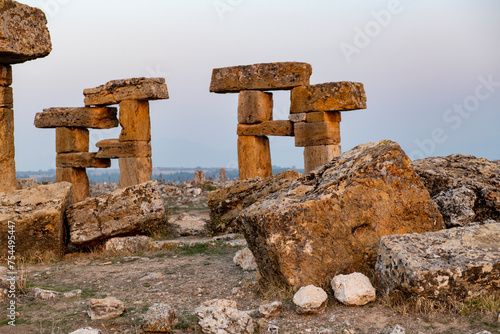 Blaundos Antique City is 40 km from Sulumenli, Usak. The city, which is close to the Phrygian border in the Lydian Region, was founded by the Macedonians after Alexander the Great's expedition  photo