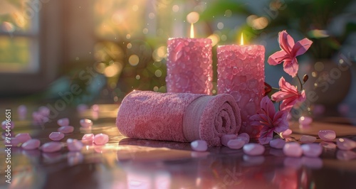 A Couple of Candles on a Table